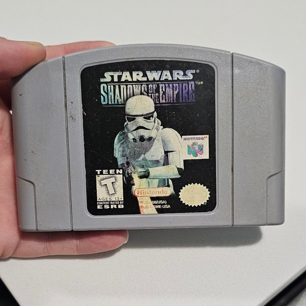Star Wars Shadows of the Empire Nintendo 64 N64 Game Cartridge NUS-006 USA